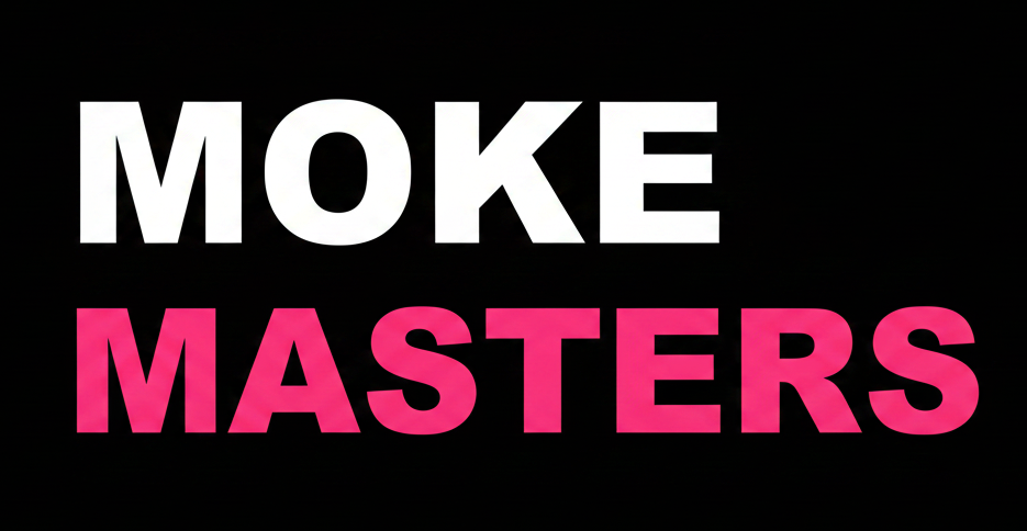 MOKE MASTERS Logo Black